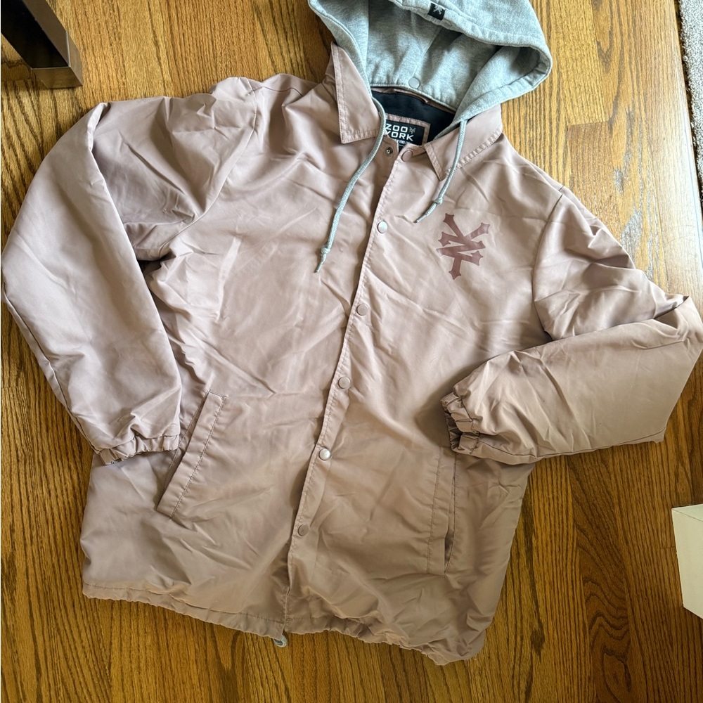 Zoo York Light Pink Hooded Jacket